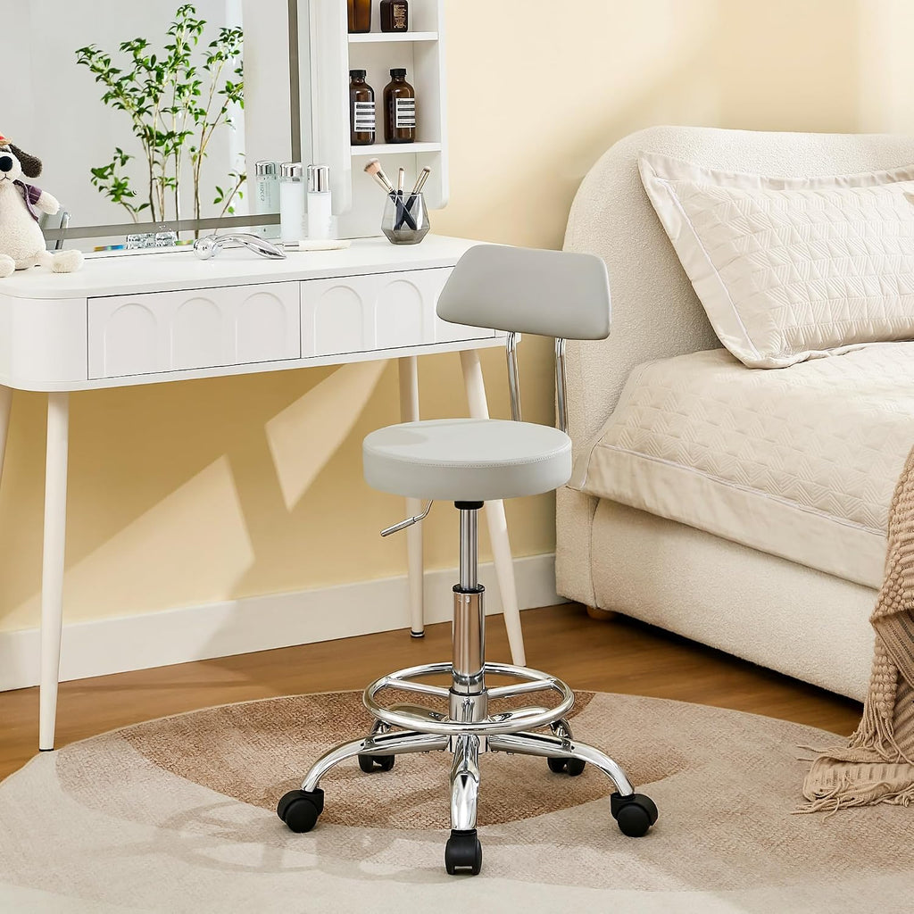 Rolling Massage Chair, Height Adjustable Salon Stool