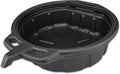 NEIKO 20762A Oil Drain Pan | Black Plastic Anti Splash | Motor Oil Drip Catcher by NeikoTools
