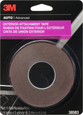 3M Exterior Attachment Tape, Ideal for Moldings, Emblems and Trim, 1/4 in width x 5 yards in length, 1 roll