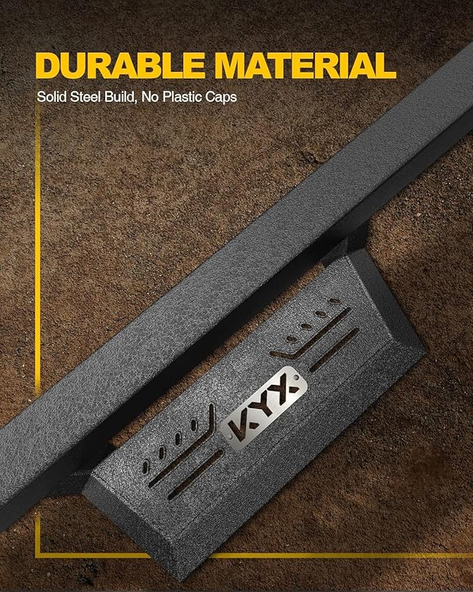 KYX Running Boards for 2015-2025 Ford F150 SuperCrew Cab/ 2017-2025 Ford F250 - Image 6