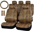 autofan leopard car seat covers full set with, main product view