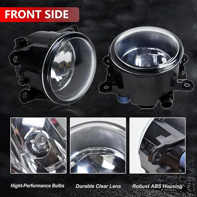 Fog Light Lamp Assembly Replacement 4F9Z-15200-AA Compatible - Image 2