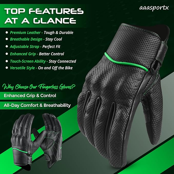 aasportx Motorcycle Gloves - Image 2