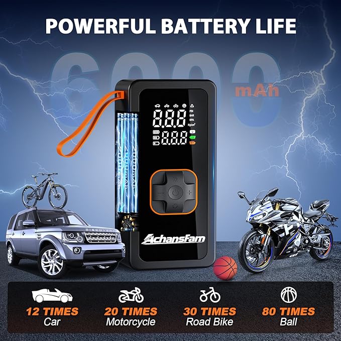 Tire Inflator Portable Air Compressor - Image 7