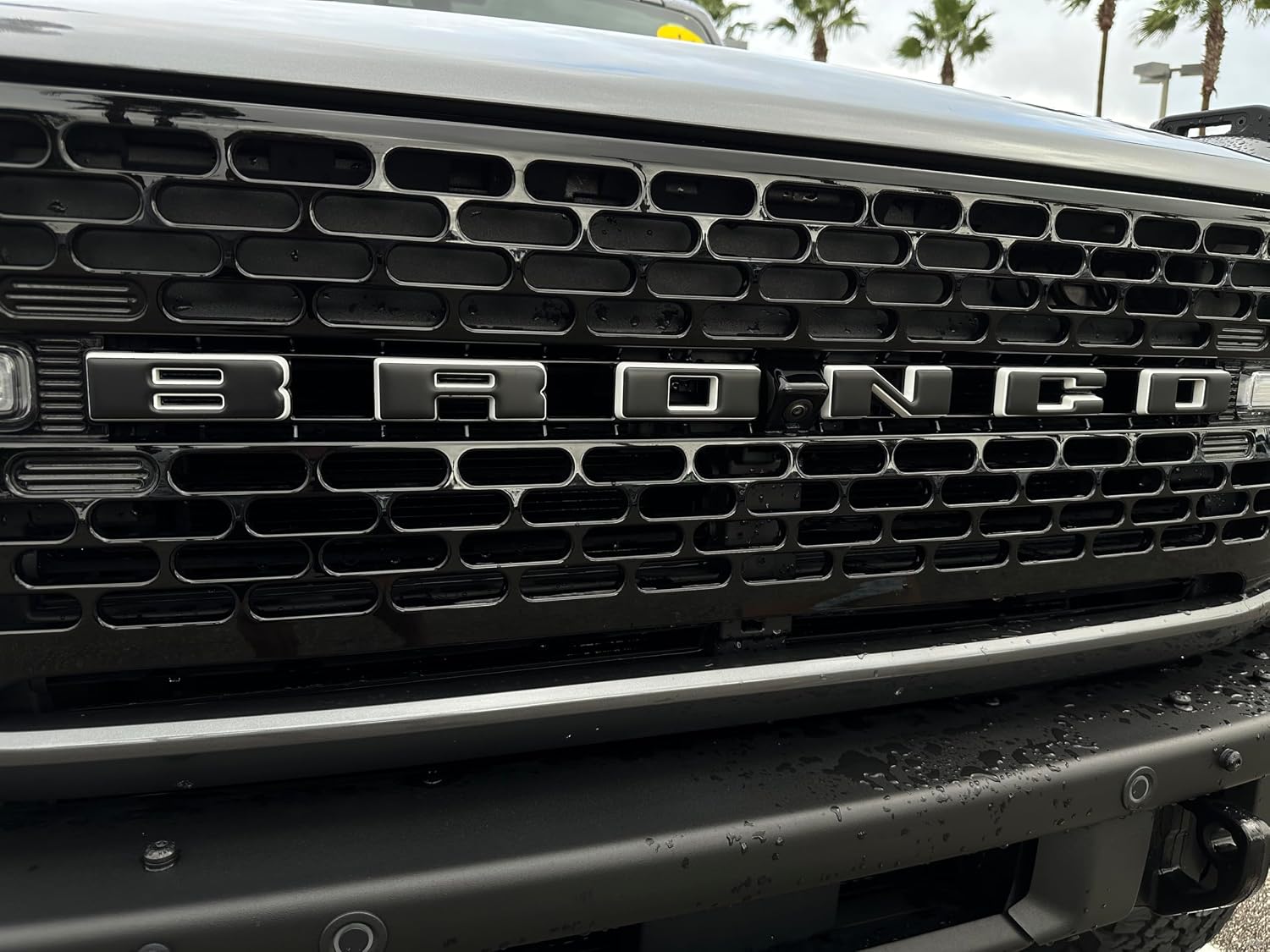 Grille Letter Overlays - Compatible with 2021-2026 Bronco