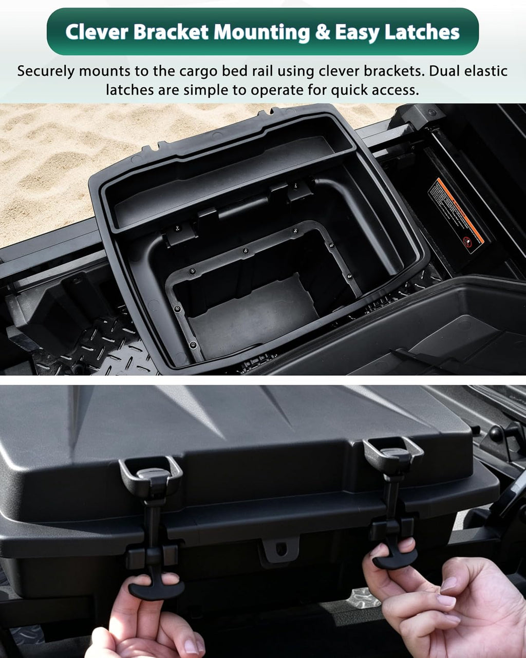 Cargo Storage Box for Kawasaki Mule 4010 2009-2026 / Mule SX 2017-2026 Accessories