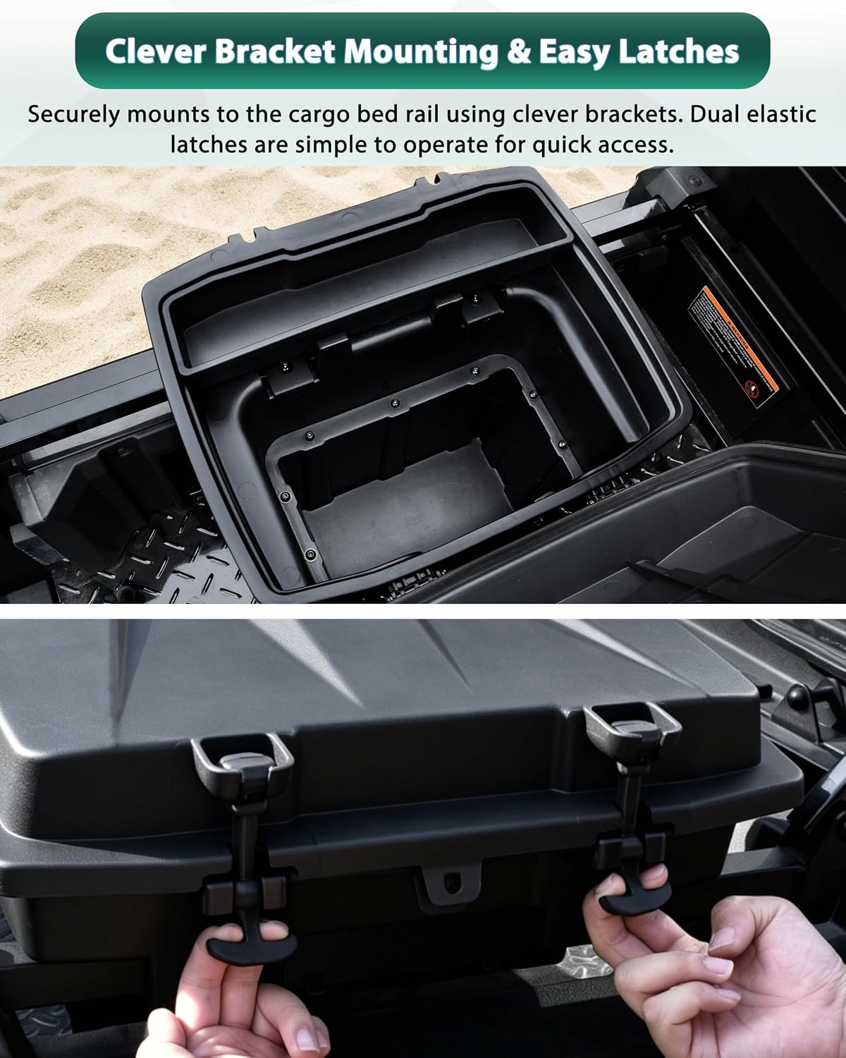 Cargo Storage Box for Kawasaki Mule 4010 2009-2026 / Mule SX 2017-2026 Accessories