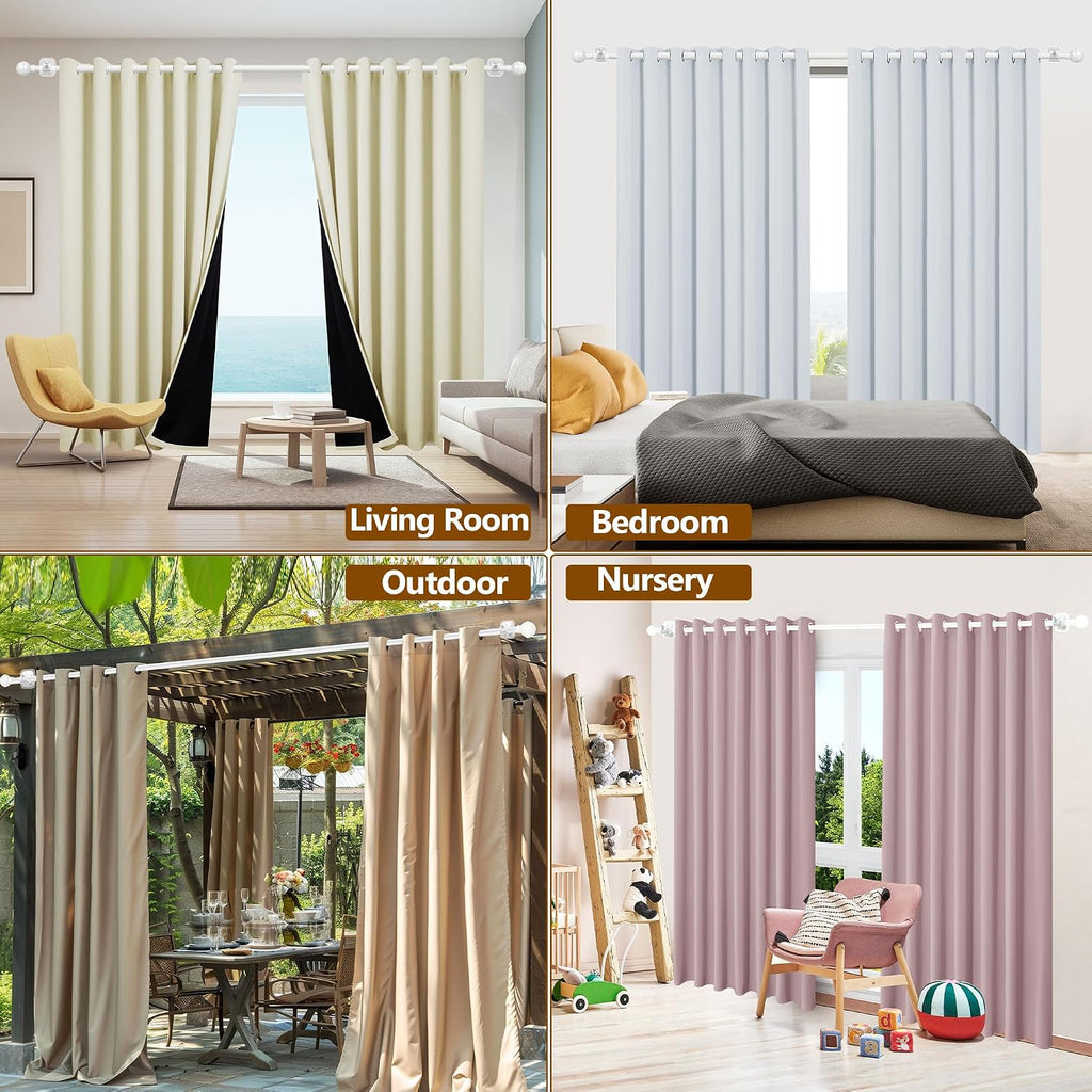 adhesive curtain rod no drilling for renter 27, package contents