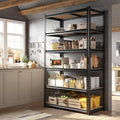 78" H Metal Shelving 6 Tier Garage Shelving Adjustable 2400LBS Storage Shelves
