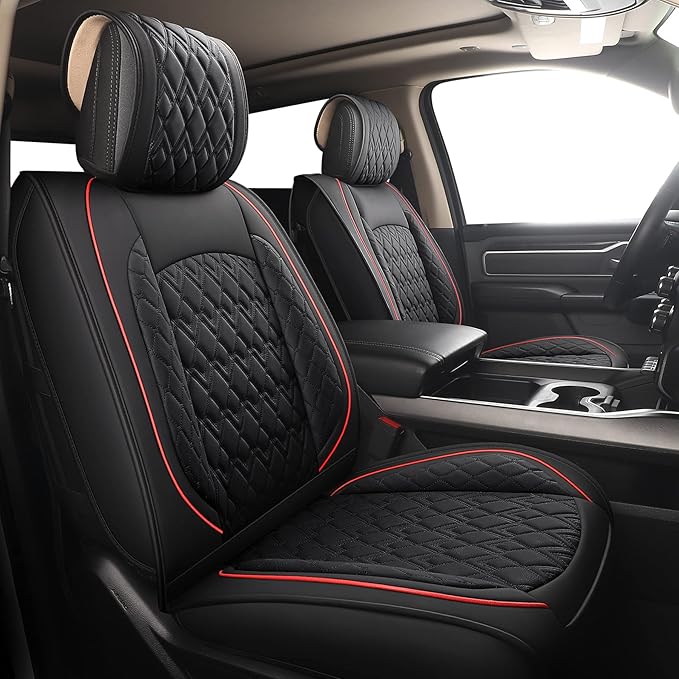 JOJOBAY Car Seat Covers for Dodge Ram Full Set, Fit Ram 2009-2025 by JOJOBAY
