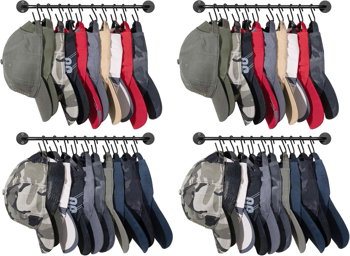 mkono hat rack for wall baseball cap organizer, main product view