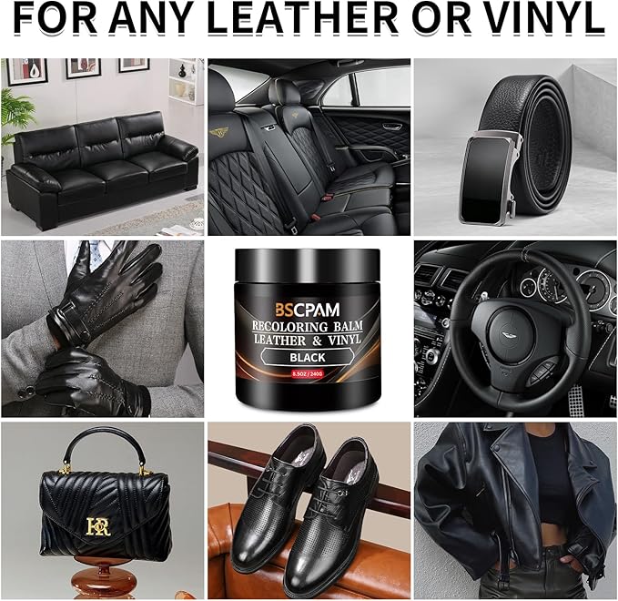 Black Leather Recoloring Balm - Image 2