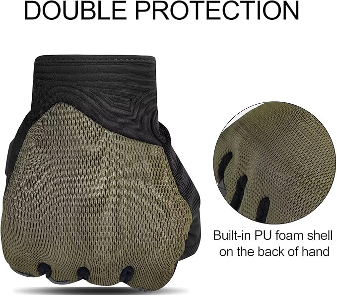 INBIKE Breathable Mesh Motorcycle Gloves - Image 4