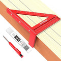 200mm 3D Multi-Angle Measuring Square Ruler, WT103D High Precision Hole by ArtyMaster