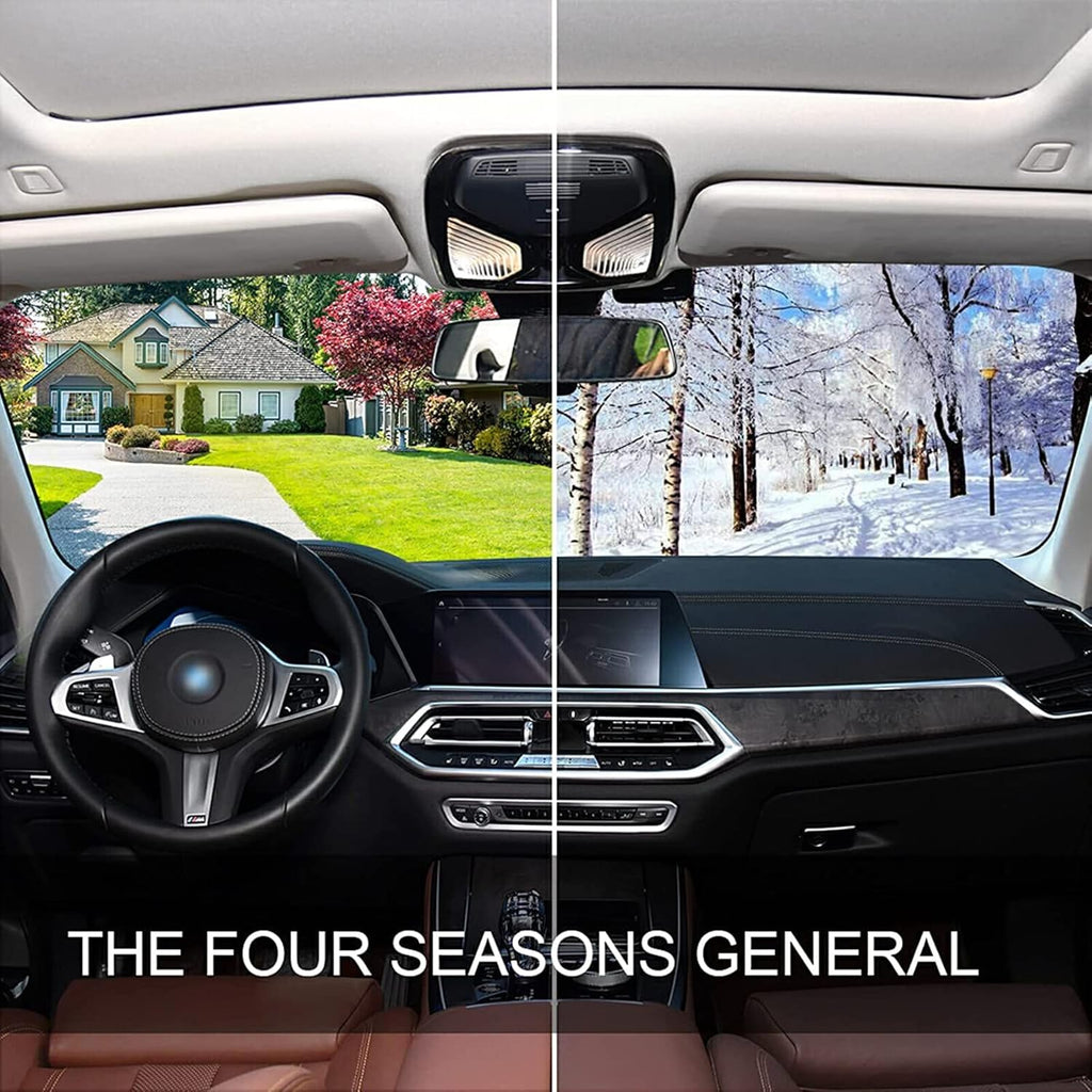 Car Windshield Sunshade Flowers Butterfly Sun Shield 55"X27.6" Blocks UV Rays and Keeps Vehicle Cool