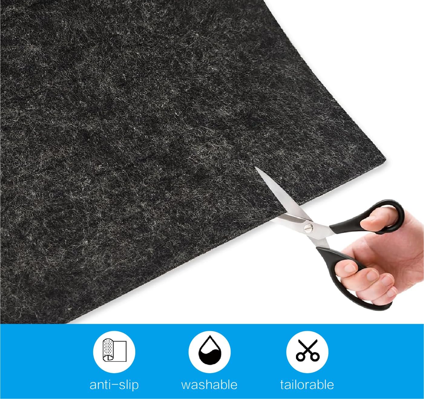 Boat Trailer Bunk Carpet 12 Inch x13Ft, Waterproof Marine Mat, Non-Slip Dirt Resistant for Boat Trailers, Docks, Ramps Ideal for Boat Owners and Marine Enthusiasts