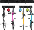 Sinoer Bike Storage Rack, Bike Storage Hanger, 4 Bikes + 3 Helmets Heavy Duty by Sinoer