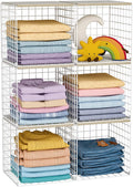 hencawima 6 pack stackable closet organizer, closet organizers, main product view