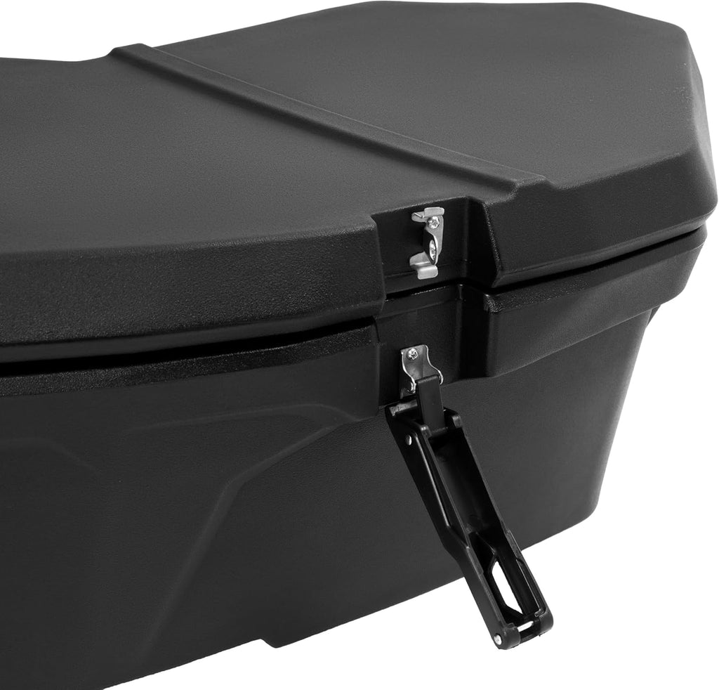 ECOTRIC Rear Storage Cooler Box Compatible with Can-Am Maverick X3 Turbo, Renegade, Outlander Max 2013-2024 Replacement for 715004778 Rear Rack Cargo 30L Box Black
