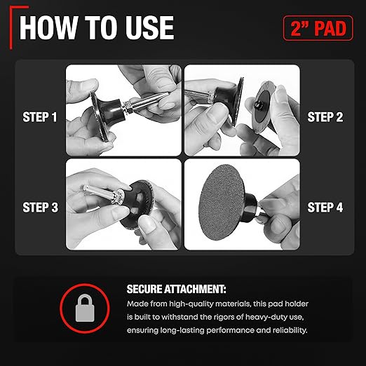 2-inch Conditioning Disc Pad Holder Assembly - Image 5