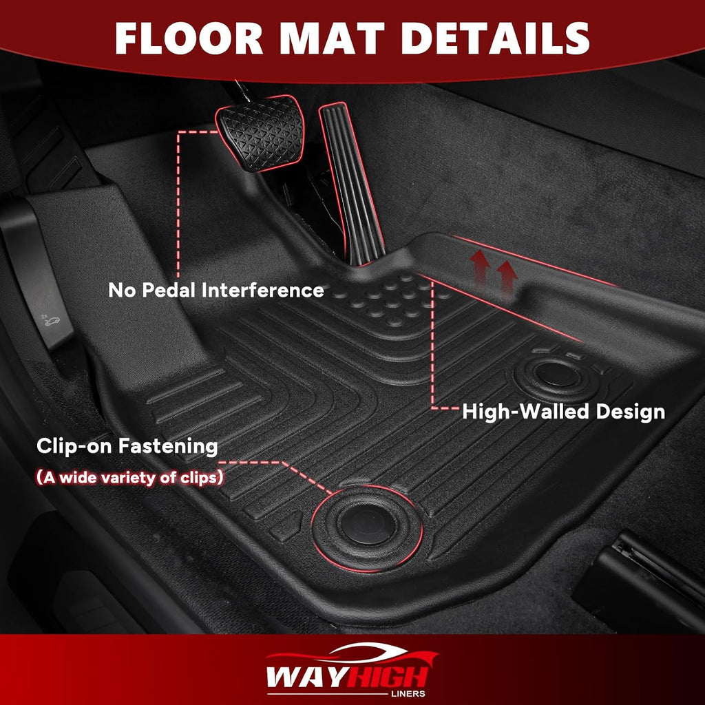 floor mats & cargo liner for 2025 2026 on a desk or shelf