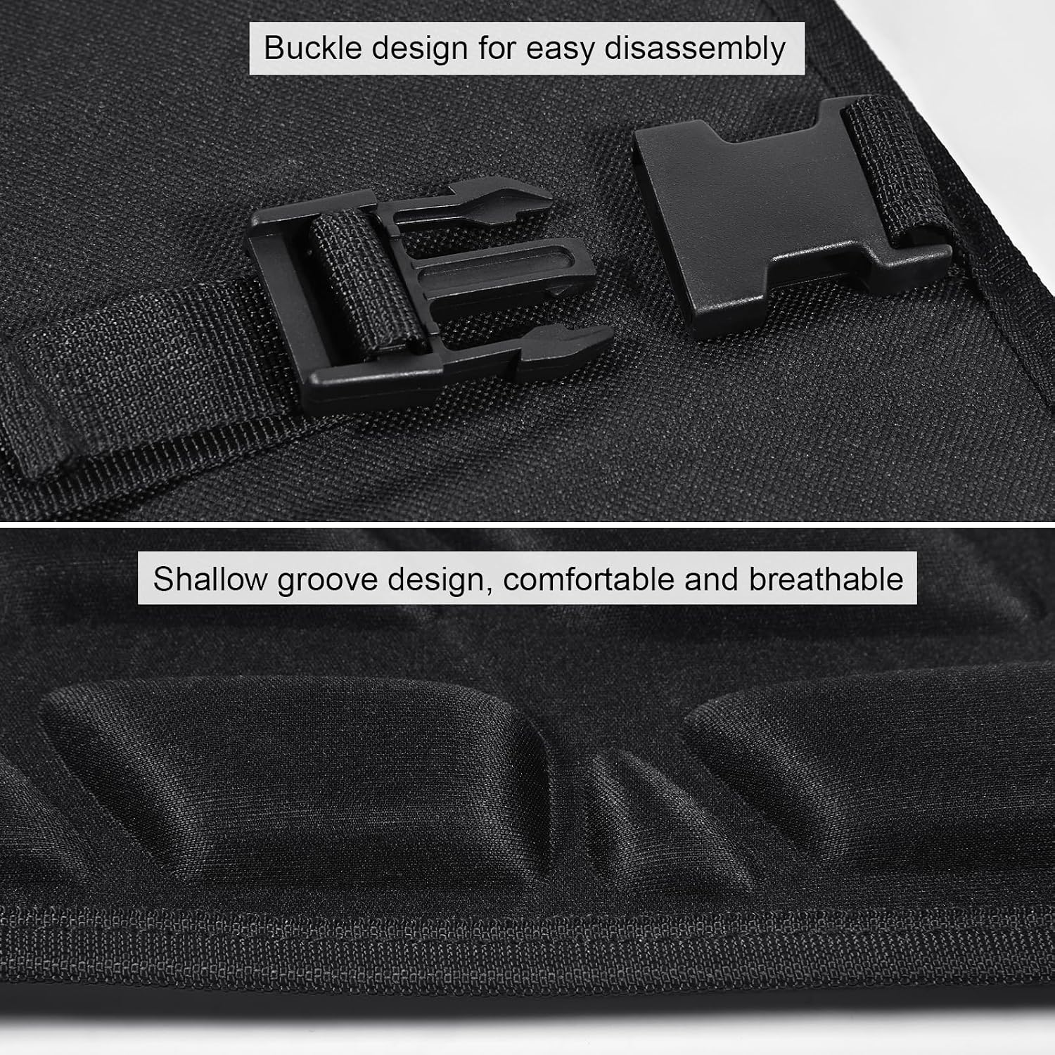 SaferCCTV Motorcycle Seat Cover ATV Padded Seat Protector,Motorcycle Seat Cushion Air Cooling 3D Motorcycle Seat Pad