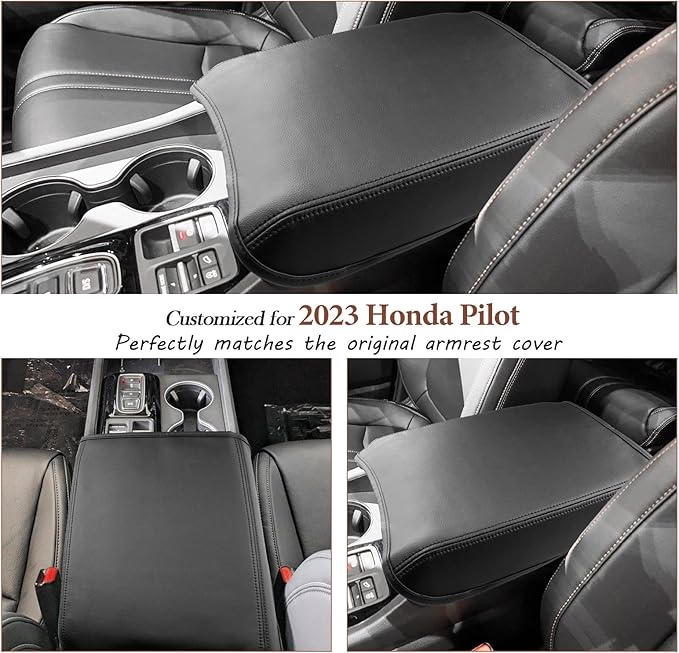 SKTU for 2023 2024 2025 Honda Pilot Armrest Cover for 2024 2025 2026 Honda - Image 2