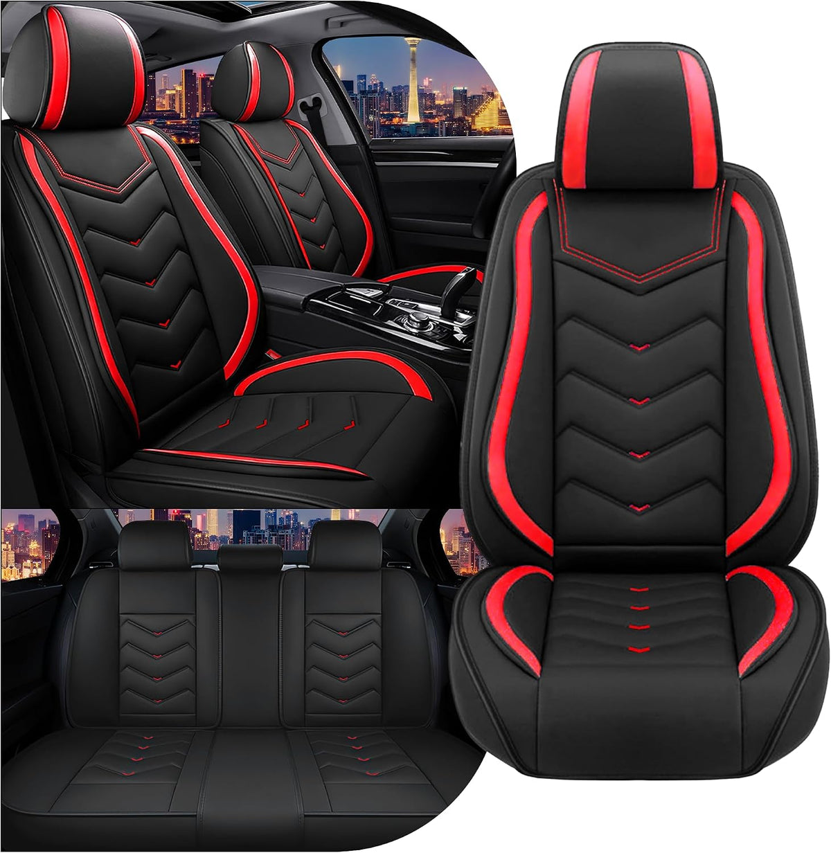 Car Seat Covers for Chrysler Pacifica 2004-2025, Stylish Sport Seat Cover
