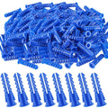 #8-10-12 x 1-1/4 inch ribbed lightweight plastic anchors, main product view