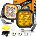 auxbeam color play series 3 inch led pod, main product view