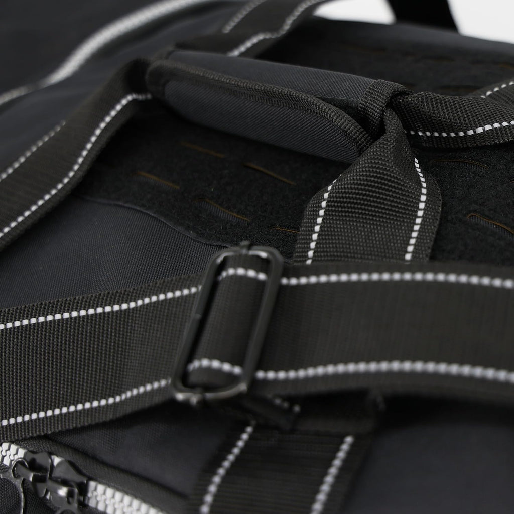 Newly Redesigned Lightning X Firefighter Fireman Quad-vent Turnout Gear Bag w/Helmet Compartment, Mesh Vents & Maltese Cross for First Responder