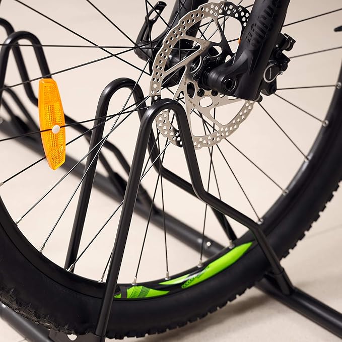 CyclingDeal Bike Rack Floor Parking Bike Stand - Image 5