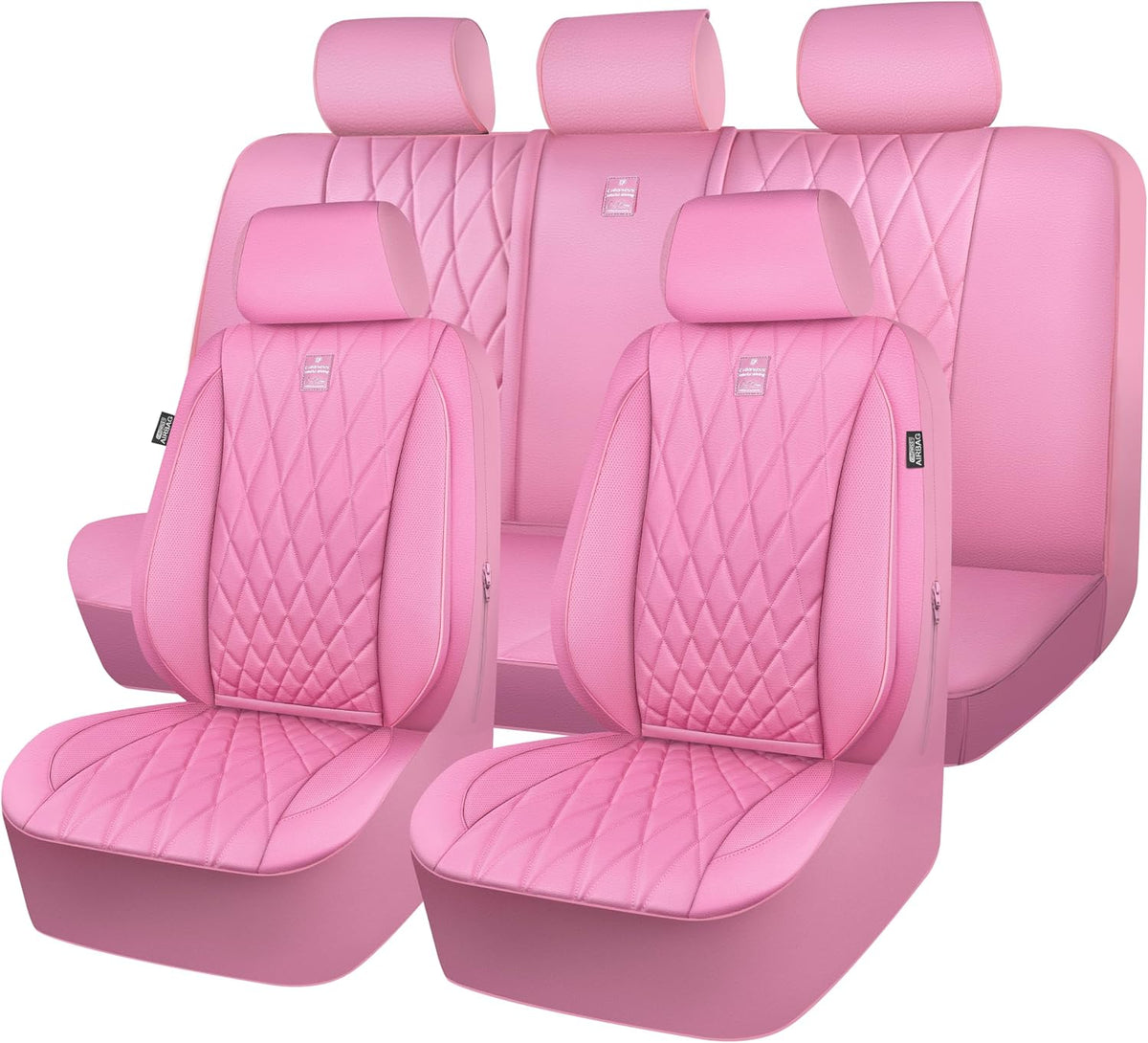 car pass 5 seats piping luxury leather seat, main product view