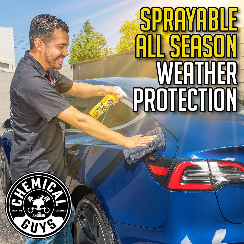 Chemical Guys Spray Wax Blazin' Banana - Carnauba Car Wax Spray for High Gloss Shine and Protection, Safe for Cars, Trucks, SUVs, RVs, and More - 16 oz
