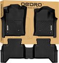 OEDRO Floor Mats Fit for Toyota Tacoma Double Cab 2005-2011, TPE All Weather
