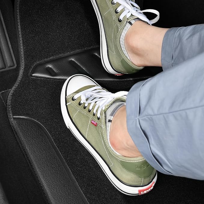 CAR PASS Waterproof Universal Faux Leather 3Row Car Floor Mats, Set of Vehicles - Image 4