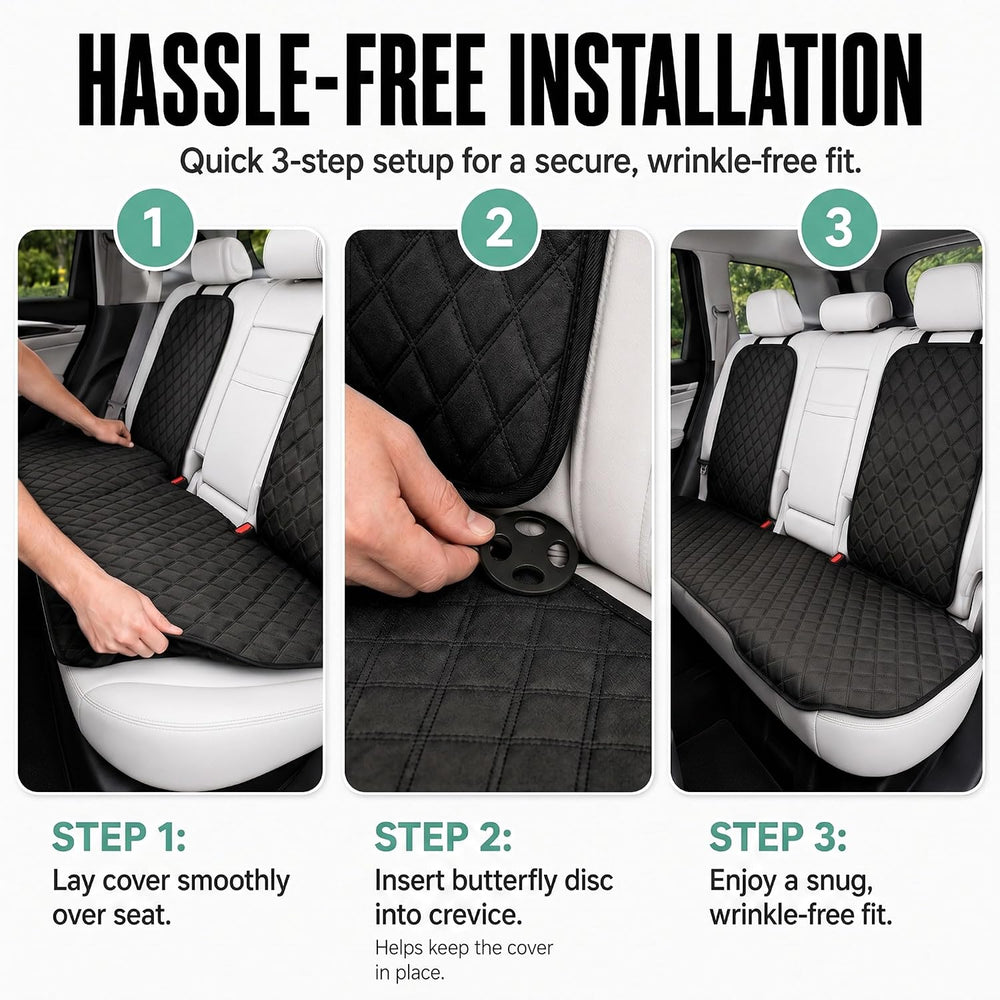 FH Group Car Seat Cushion Neosupreme Automotive Seat Cushions - Universal Fit...