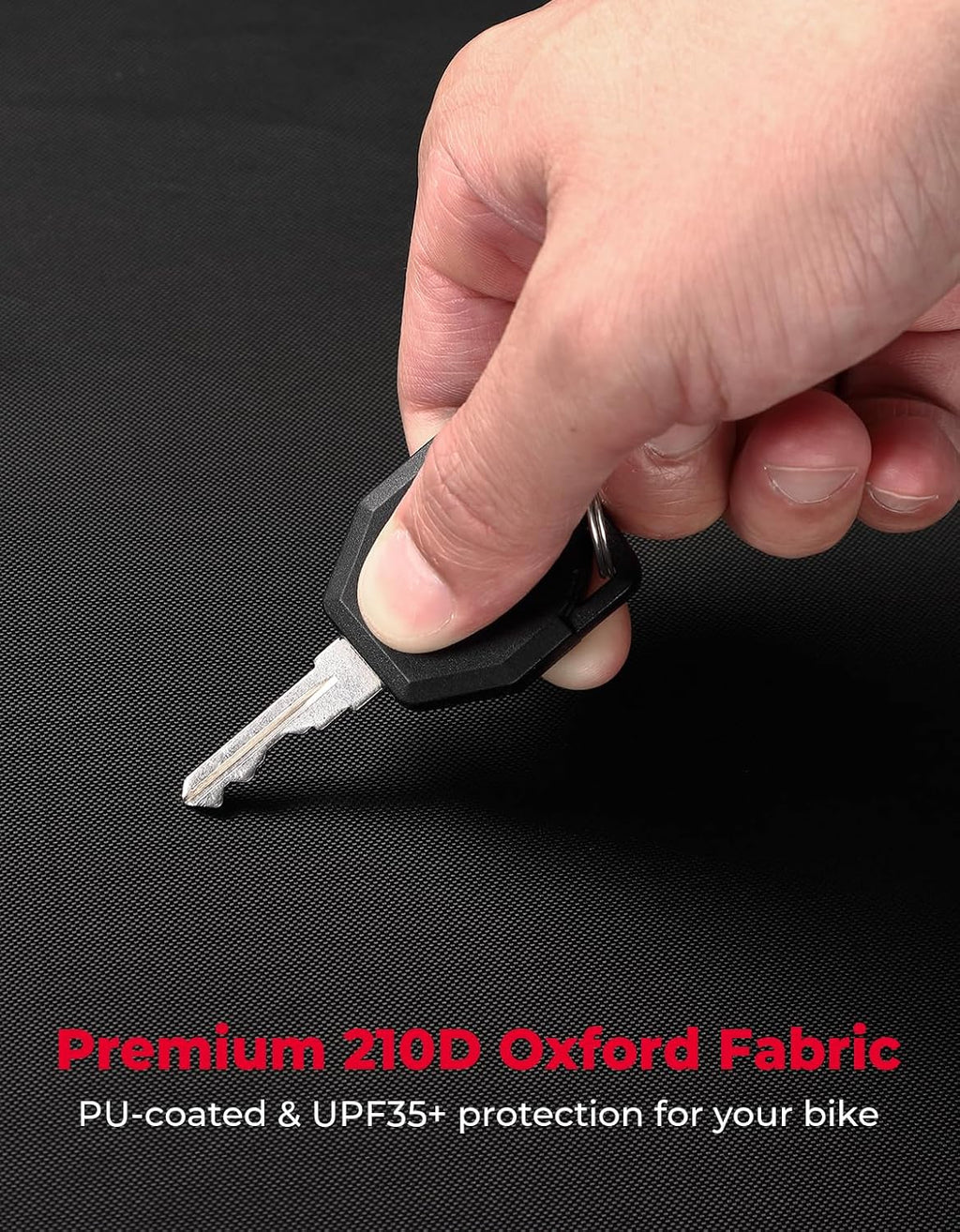 KEMIMOTO Motorcycle Half Cover Outdoor Waterproof Storage Bag Fit Lightweight Fit for Rebel CMX300 500 1100 Sportster Iron 883 Shadow Vulcan S Boulevard S40 Rain Snow Dust Protection Cover