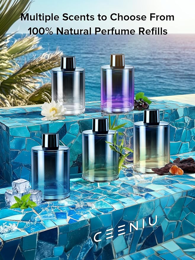 Ceeniu New Smart Car Air Freshener, 135ml Last 6 Months, Auto ON/OFF Car - Image 7