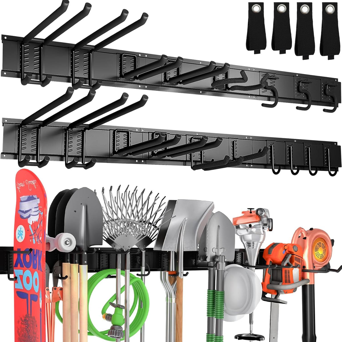 99" garage tool organizer wall mount, 28 pack, main product view