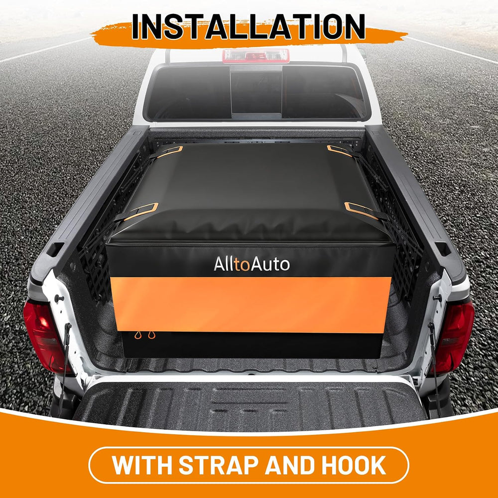 [Jumbo 38 CuFt] Truck Bed Cargo Bag, 100% Waterproof Heavy Duty Pickup Storag...