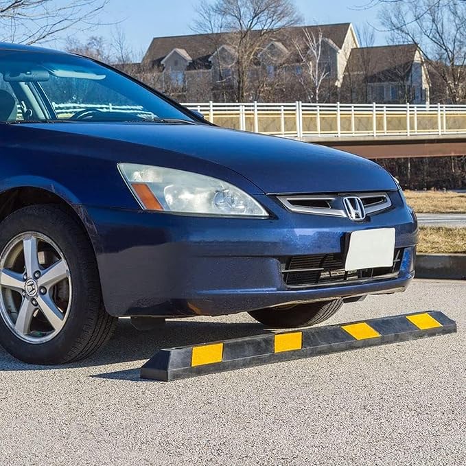 Guardian Parking Stop, 6 Foot Long Rubber Curb - Image 4