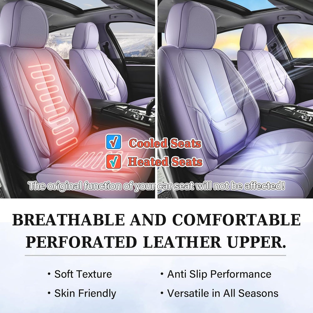 Coverado Car Seat Covers Full Set, Seat Covers for Cars, Car Seat Covers Fron...