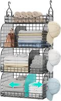 hapirm hanging closet organizer storage - 4 tier, main product view
