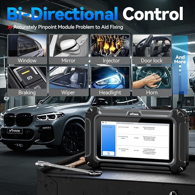 XTOOL IP500 for BMW OBD2 Scanner, Full Systems Bidirectional Scan Tool - Image 6