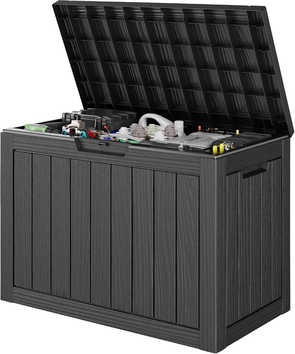 outdoor storage waterproof deck box for patio (45, main product view
