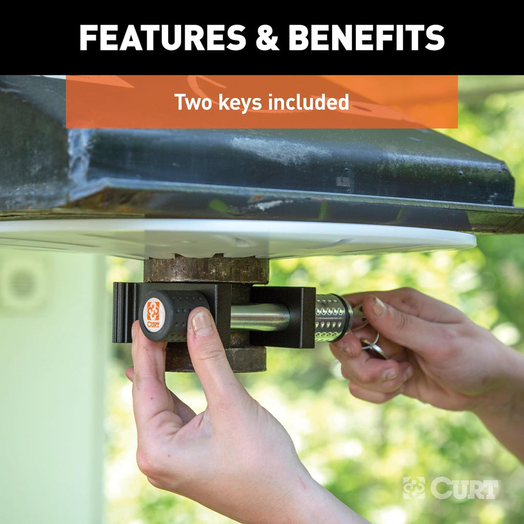 Curt 23255 Dumbbell Style King Pin Lock