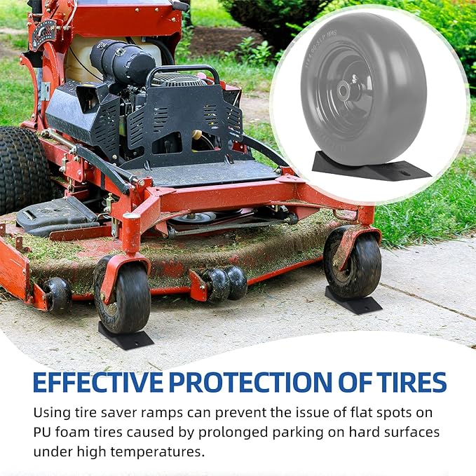 2-Pack Flat Free Tire Saver Ramp - Image 3