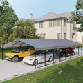 EROMMY 20x40 FT Metal Carport, Heavy Duty Carports by EROMMY