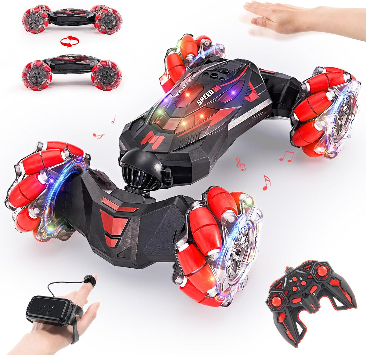 Gesture Sensing RC Stunt Car, Remote Control Car Toys